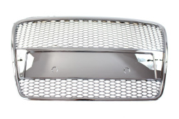 Grill AUDI A4 B7 2005-2008 RS-STYLE chrome PDC
