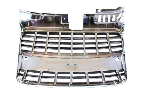 Grill AUDI A4 B7 2005-2008 S8-STYLE chrome-black PDC