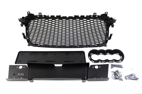 Grill AUDI A4 B8 2012-2015 RS-STYLE chrome-black PDC