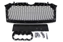 Grill AUDI A4 B9 2016+ RS-STYLE satin black PDC