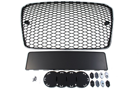 Grill AUDI A5 8T 2013-2016 RS-STYLE chrome-black