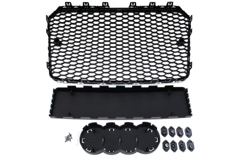 Grill AUDI A5 8T 2013-2016 RS-STYLE chrome-black