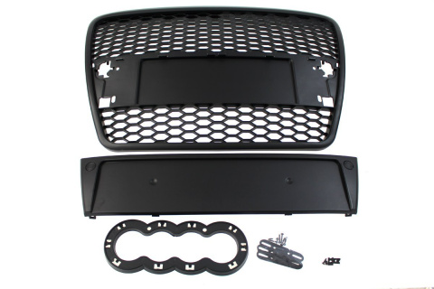 Grill AUDI A6 C6 2004-2009 RS-STYLE matt black