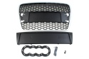 Grill AUDI A6 C6 2004-2009 RS-STYLE silver-black