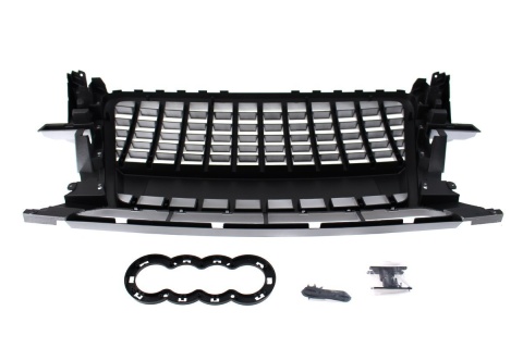 Grill AUDI Q5 8R 2009-2012 silver