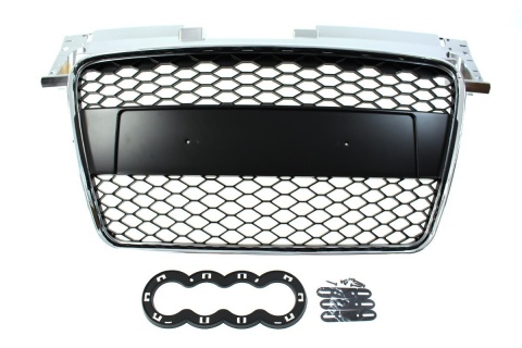 Grill AUDI TT 8J 2006-2014 RS-STYLE chrome-black