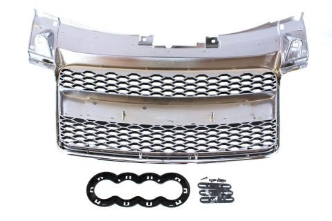 Grill AUDI TT 8J 2006-2014 RS-STYLE chrome-black