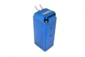 Oil catch tank D1Spec 0,9l 15mm blue Square