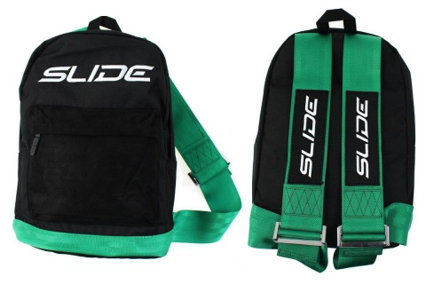 Plecak Slide szelki zielone