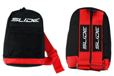 Plecak Slide szelki czerwone