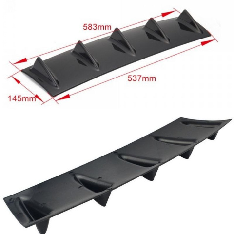 Dyfuzor dokładka zderzaka aerodynamiczna lip x5