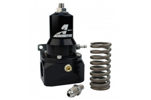 Regulator ciśnienia paliwa Aeromotive Extreme Flow EFI 5-8 Bar ORB-10 Black
