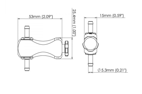 Zawór manual boost controller MBC Turbosmart BLUE