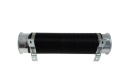 Przewód powietrza dolot POWER+ 77 mm silver