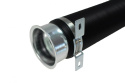 Przewód powietrza dolot POWER+ 77 mm silver