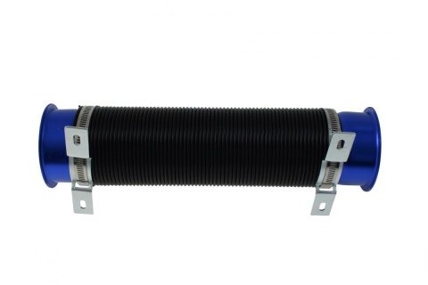 Przewód powietrza dolot POWER+ 77 mm blue