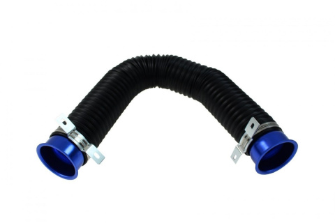 Przewód powietrza dolot POWER+ 77 mm blue