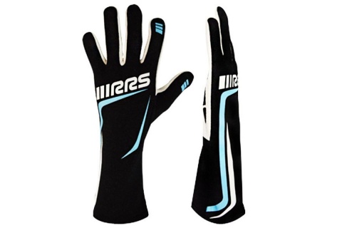 Rękawice RRS GRIP 2 HOMOLOGACJA FIA czarno/niebieski