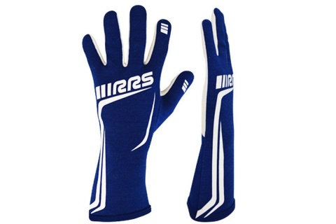 Rękawice RRS GRIP 2 HOMOLOGACJA FIA niebieskie