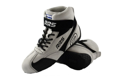 Buty zamszowe rajdowe RRS FIA białe