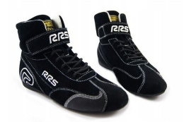 Buty zamszowe rajdowe RRS FIA czarne