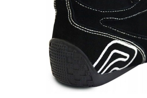 Buty zamszowe rajdowe RRS FIA czarne