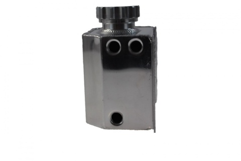 Oil catch tank grodziowy TurboWorks 1l 10mm silver
