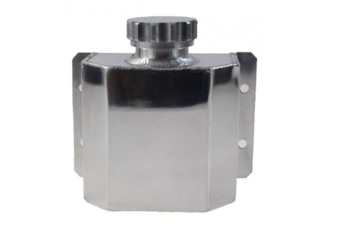 Oil catch tank grodziowy TurboWorks 1l 10mm silver