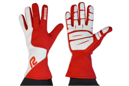 Rękawice rajdowe kartingowe RRS czerwone