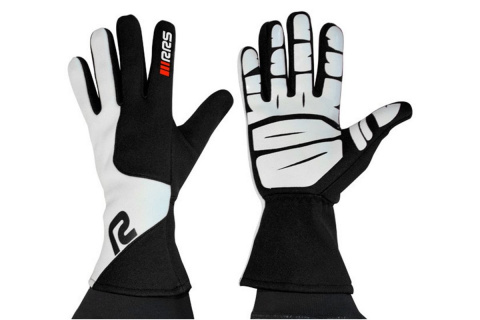 Rękawice rajdowe/kartingowe RRS czarne