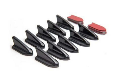 Uniwersalne płetwy shark na bagażnik klapę dach carbon x10