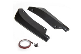 Uniwersalne lotki dokładki tylnego zderzaka black