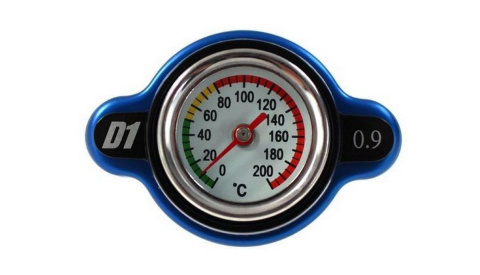Korek wlewu chłodnicy z termometrem 28mm 0.9Bar D1Spec