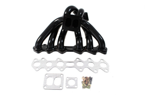 Kolektor wydechowy TOYOTA SUPRA 2JZ-GTE 1993-1998 T46 czarna stal