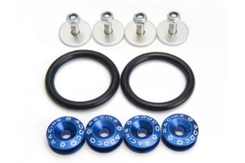 Zapinki klapy / zderzaka ADDCO Quick Release blue