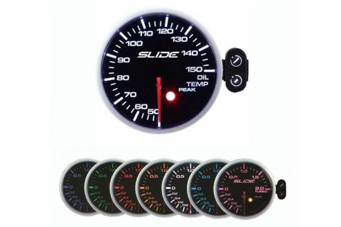 Zegar Slide PEAK-SC 52mm TEMPERATURY OLEJU