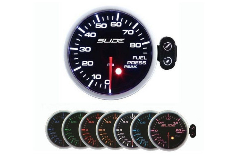 Zegar Slide PEAK-SC 52mm CIŚNIENIA PALIWA