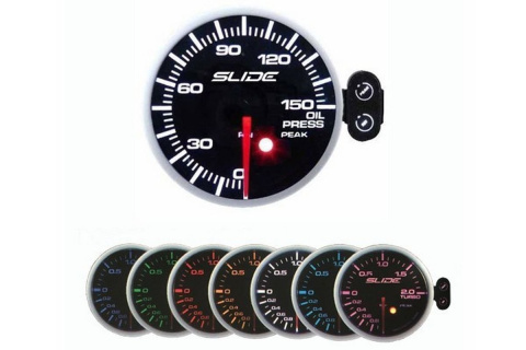 Zegar Slide PEAK-SC 52mm CIŚNIENIA OLEJU