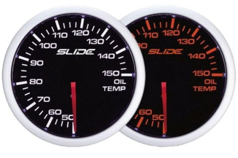 Zegar Slide WA 52mm TEMPERATURY OLEJU