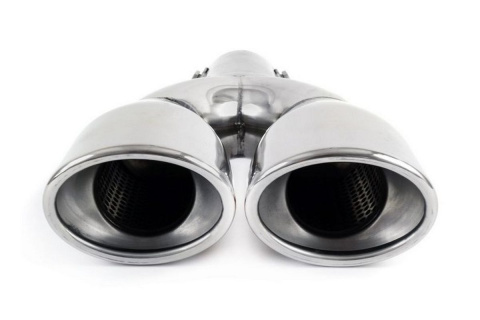 Końcówka wydechu tłumika AMIO 2x85mm