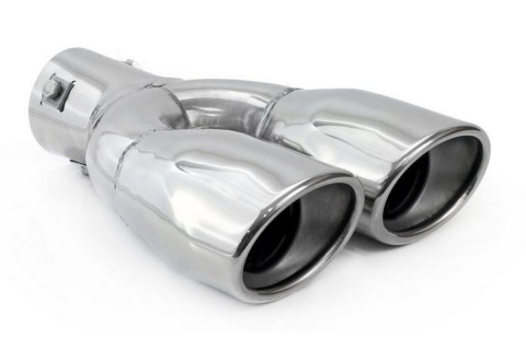 Końcówka wydechu tłumika AMIO 2x85mm