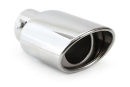 Końcówka wydechu tłumika AMIO 117x90mm