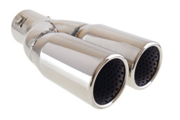 Końcówka wydechu tłumika AMIO 2x63mm