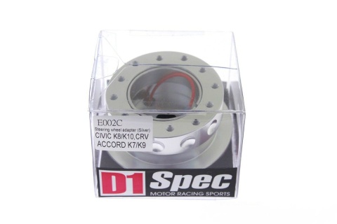 Naba kierownicy HONDA CIVIC VI 1996-2000 D1Spec E002C silver