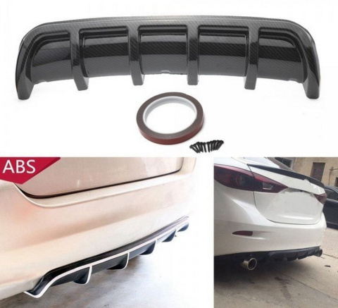 Dyfuzor dokładka zderzaka aerodynamiczna lip x6