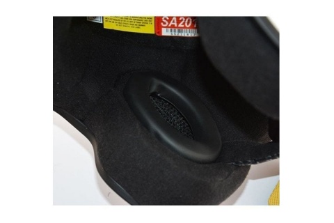 Kask otwarty RRS Protec Jet - SNELL FIA HANS srebrny