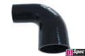 Kolanko redukcyjne silikonowe 90 st D1Spec black 45 - 63 mm