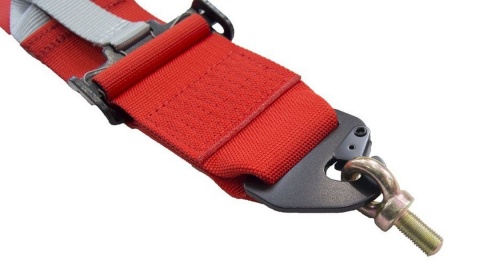 Pasy sportowe 6 punktowe 3" RRS homologacja FIA niebieskieT