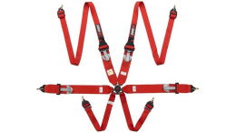 Pasy sportowe 6 punktowe 2/3