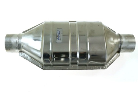 Tłumik środkowy sportowy przelotowy w obudowie katalizatora fi 60 AWG